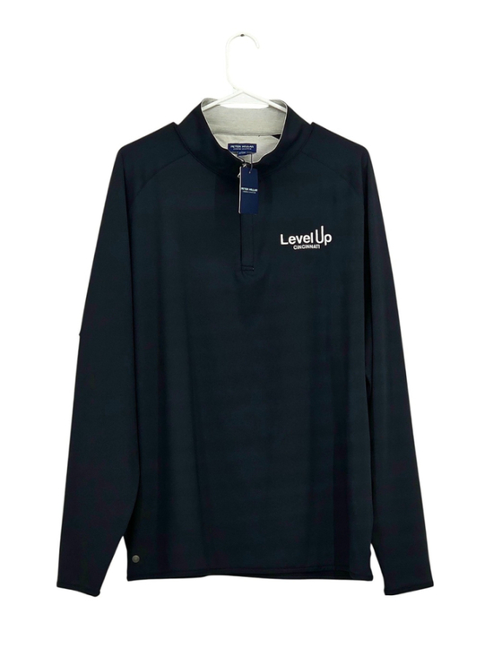 Peter Millar Other - Peter Millar Crown Crafted Quarter Zip XL Black Performance Pullover NWT